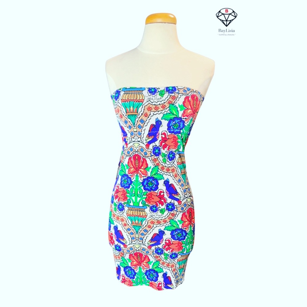 BayLisia Designer Bodycon Summer tube Dress
